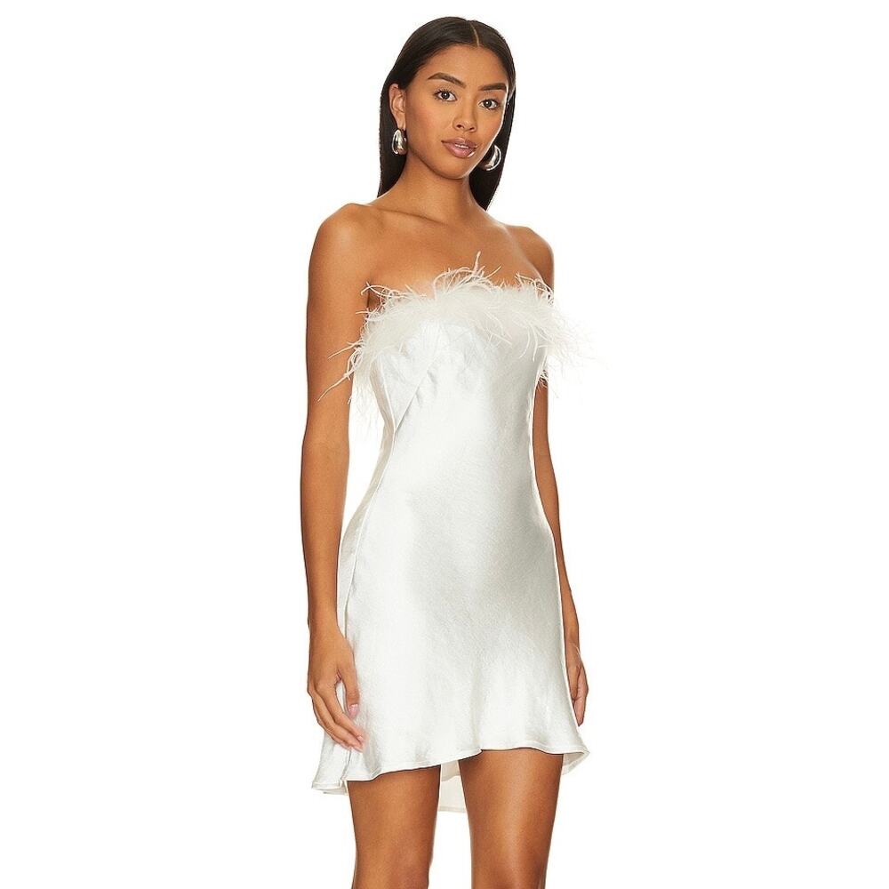 NWT Lovers and Friends Moira Mini Dress in White - Picture 4 of 4